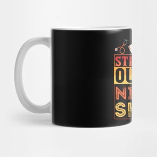 Straight Outta Night Shift Nurse Mug